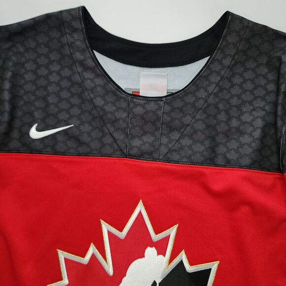 Nike 2017 World Championship Team Canada Red IIHF Hockey Jersey Size S - Picture 3 of 6